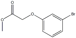 methyl 2-(3-bromophenoxy)acetate Structure