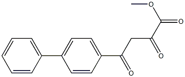 methyl 2,4-dioxo-4-(4-phenylphenyl)butanoate Structure