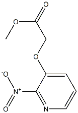 methyl 2-[(2-nitropyridin-3-yl)oxy]acetate 结构式