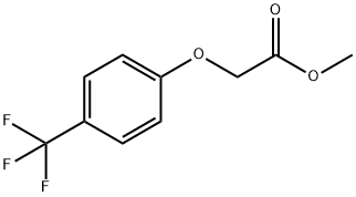 methyl 2-[4-(trifluoromethyl)phenoxy]acetate Structure