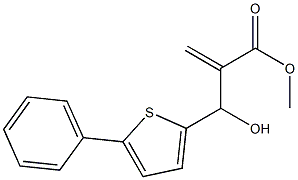  methyl 2-[hydroxy(5-phenylthiophen-2-yl)methyl]prop-2-enoate