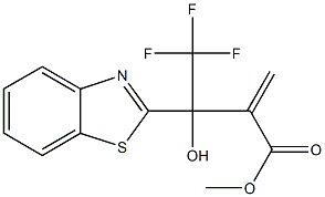 methyl 3-(1,3-benzothiazol-2-yl)-4,4,4-trifluoro-3-hydroxy-2-methylidenebutanoate|