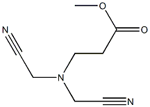 methyl 3-[bis(cyanomethyl)amino]propanoate Structure