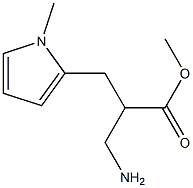 methyl 3-amino-2-[(1-methyl-1H-pyrrol-2-yl)methyl]propanoate