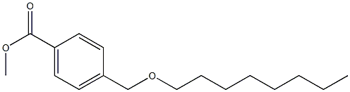 methyl 4-[(octyloxy)methyl]benzoate,,结构式