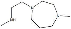 methyl[2-(4-methyl-1,4-diazepan-1-yl)ethyl]amine,,结构式