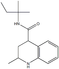 N-(1,1-dimethylpropyl)-2-methyl-1,2,3,4-tetrahydroquinoline-4-carboxamide