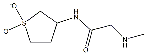  N-(1,1-dioxidotetrahydrothien-3-yl)-2-(methylamino)acetamide