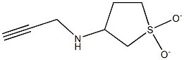 N-(1,1-dioxidotetrahydrothien-3-yl)-N-prop-2-ynylamine Structure
