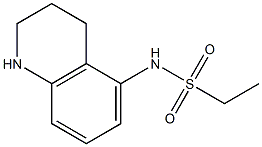 N-(1,2,3,4-tetrahydroquinolin-5-yl)ethane-1-sulfonamide Structure