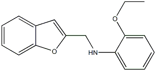 N-(1-benzofuran-2-ylmethyl)-2-ethoxyaniline Structure