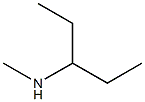 N-(1-ethylpropyl)-N-methylamine Structure