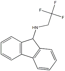 N-(2,2,2-trifluoroethyl)-9H-fluoren-9-amine Structure