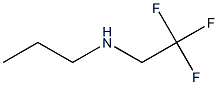 N-(2,2,2-trifluoroethyl)propan-1-amine 化学構造式