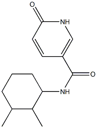 N-(2,3-dimethylcyclohexyl)-6-oxo-1,6-dihydropyridine-3-carboxamide Structure