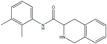 N-(2,3-dimethylphenyl)-1,2,3,4-tetrahydroisoquinoline-3-carboxamide Structure