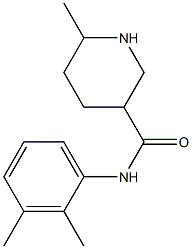 N-(2,3-dimethylphenyl)-6-methylpiperidine-3-carboxamide Struktur