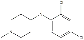 N-(2,4-dichlorophenyl)-1-methylpiperidin-4-amine,,结构式