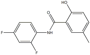 N-(2,4-difluorophenyl)-2-hydroxy-5-methylbenzamide|