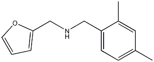 N-(2,4-dimethylbenzyl)-N-(2-furylmethyl)amine 结构式