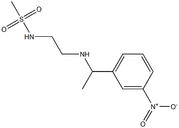 N-(2-{[1-(3-nitrophenyl)ethyl]amino}ethyl)methanesulfonamide|