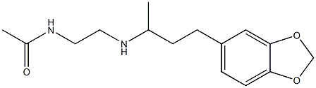 N-(2-{[4-(2H-1,3-benzodioxol-5-yl)butan-2-yl]amino}ethyl)acetamide|