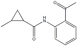 N-(2-acetylphenyl)-2-methylcyclopropanecarboxamide