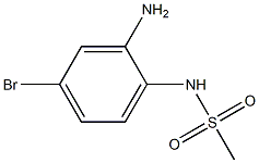 N-(2-amino-4-bromophenyl)methanesulfonamide Structure