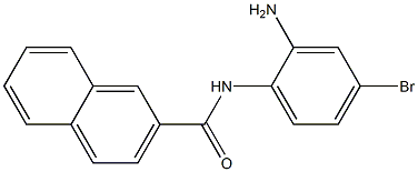 N-(2-amino-4-bromophenyl)naphthalene-2-carboxamide Structure