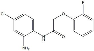 N-(2-amino-4-chlorophenyl)-2-(2-fluorophenoxy)acetamide Structure