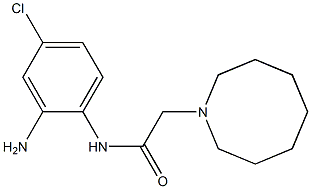N-(2-amino-4-chlorophenyl)-2-(azocan-1-yl)acetamide Struktur