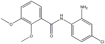 N-(2-amino-4-chlorophenyl)-2,3-dimethoxybenzamide,,结构式