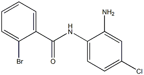 N-(2-amino-4-chlorophenyl)-2-bromobenzamide Struktur