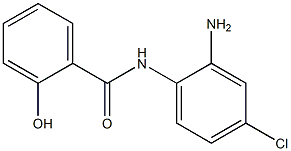 N-(2-amino-4-chlorophenyl)-2-hydroxybenzamide,,结构式