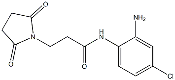 N-(2-amino-4-chlorophenyl)-3-(2,5-dioxopyrrolidin-1-yl)propanamide