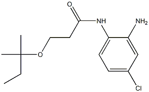 N-(2-amino-4-chlorophenyl)-3-[(2-methylbutan-2-yl)oxy]propanamide