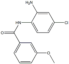 N-(2-amino-4-chlorophenyl)-3-methoxybenzamide Struktur