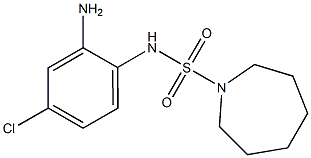 N-(2-amino-4-chlorophenyl)azepane-1-sulfonamide Structure