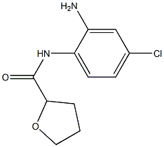 N-(2-amino-4-chlorophenyl)tetrahydrofuran-2-carboxamide,,结构式
