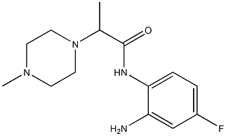 N-(2-amino-4-fluorophenyl)-2-(4-methylpiperazin-1-yl)propanamide