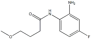 N-(2-amino-4-fluorophenyl)-4-methoxybutanamide Struktur