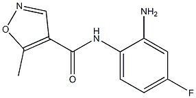 N-(2-amino-4-fluorophenyl)-5-methylisoxazole-4-carboxamide