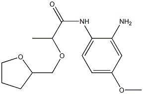  N-(2-amino-4-methoxyphenyl)-2-(oxolan-2-ylmethoxy)propanamide