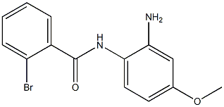 N-(2-amino-4-methoxyphenyl)-2-bromobenzamide Struktur