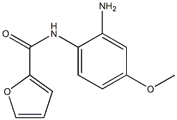 N-(2-amino-4-methoxyphenyl)-2-furamide Structure
