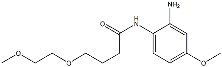 N-(2-amino-4-methoxyphenyl)-4-(2-methoxyethoxy)butanamide Structure