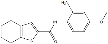 N-(2-amino-4-methoxyphenyl)-4,5,6,7-tetrahydro-1-benzothiophene-2-carboxamide