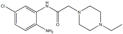 N-(2-amino-5-chlorophenyl)-2-(4-ethylpiperazin-1-yl)acetamide Structure