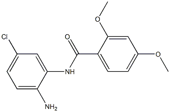 N-(2-amino-5-chlorophenyl)-2,4-dimethoxybenzamide,,结构式