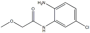 N-(2-amino-5-chlorophenyl)-2-methoxyacetamide Struktur